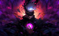 Gojo Purple Hollow Technique