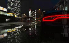 Dodge Charger under the rain