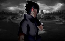 Sasuke Covering Eye