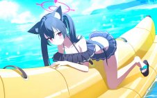 Cat Girl's Banana Boat Adventure