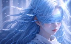 Blue-Haired Blind Girl