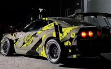 Nissan Silvia the wheels spin