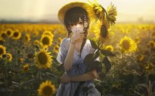 Sunflower Girl