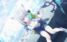 Shiroko's Cycling Escape (Blue Arсhive)