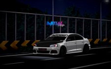 Volkswagen Jetta on the roadfcar