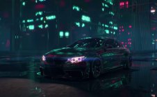 BMW M4 Liberty on the road