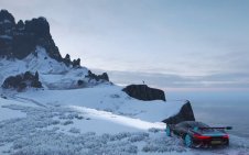 Bugatti Divo on the beach
