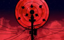 Itachi Sharingan Red Moon