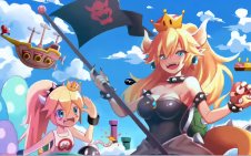 Mario World Bowsette & Junior