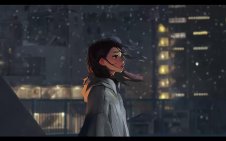 Snowfall Girl
