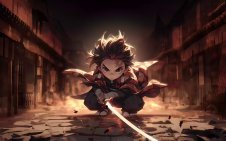 Kid Tanjiro Kamado
