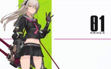 Heavily Armed High School Girl