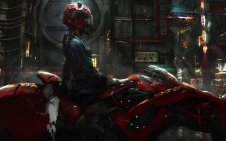 Cyberpunk Night Rider