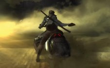 Biker in a Sandstorm