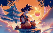 Goku meditation