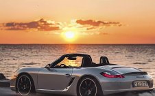 Porsche 987 near sea