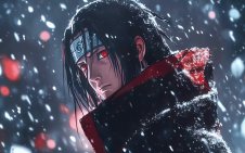 Itachi Uchiha winter