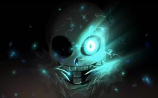 Undertale Sans in Shadows