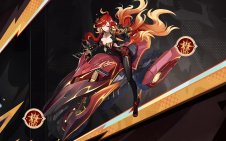 Genshin’s Mavuika on Moto