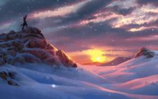 Sunny Winter (The Elder Scroll's V: Skyrim)