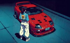 Anime JDM Car
