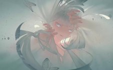 Mystic Beauty and Butterfly