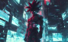 Cyberpunk Son Goku