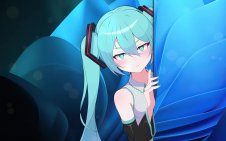 Miku on Windows Desktop