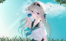 Firefly in Spring Light