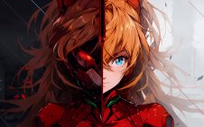 Asuka’s Crimson Resolve (Evangelion)