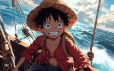 Luffy on Thousand Sunny