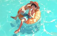 Luffy Summer Chill