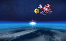 Galaxy Glide with Mario