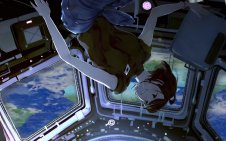 Voyager Girl in Space