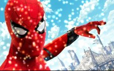 Spiderman in a New York City