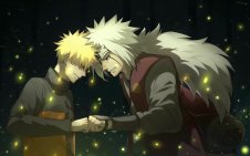 Jiraya and Naruto