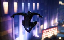 Exploring the Spiderman purple night
