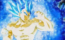 Blue Vegeta Explosive Energy