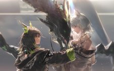 Kal'tsit and Mon3tr (Arknights)