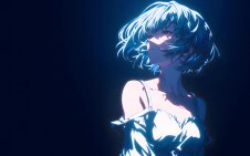 Ayanami Rei Beneath Blue Light