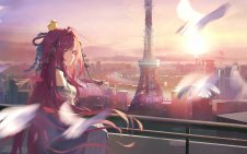 Uesugi Erii - Sunrise Above the City