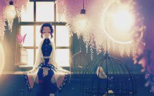 Shinobu Ninja sitting in the room