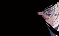 Girl Behind Curtains