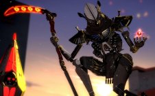 Revenant sitting in shadow of the sun