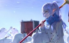 Frieren Snowbound Serenity