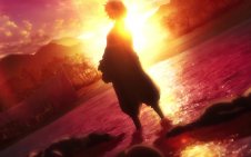 Gabimaru Sunset Silhouette (Hell's Paradise)