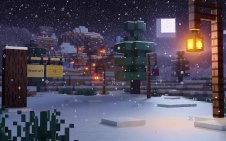 Minecraft Falling Snow