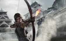 Lara Croft Burning Arrow