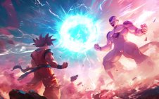 Goku vs. Frieza legendary battle