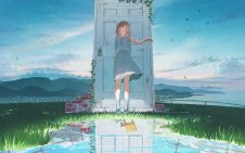 Suzume Between Two Worlds